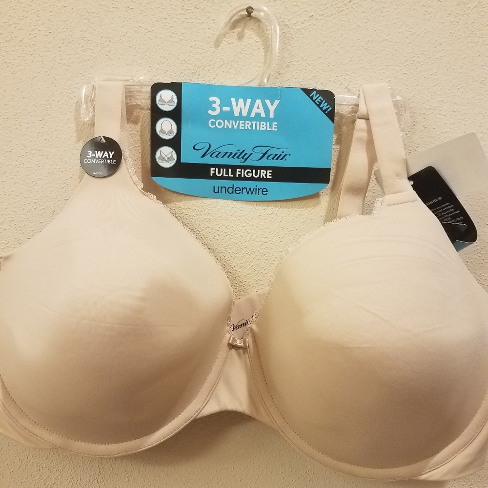 Vanity Fair Three Way Convertible Underwire 42C